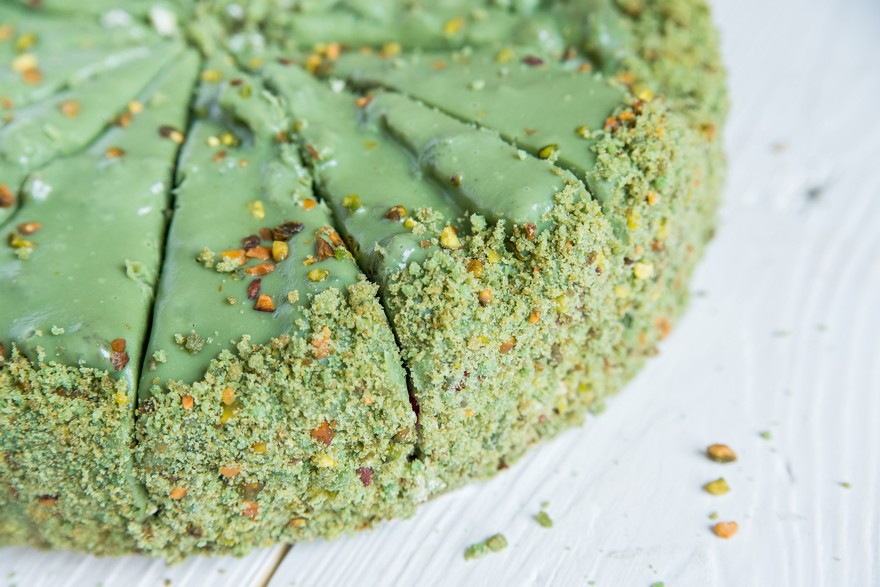 Keva - Recipes - Cakes - Kesar Pista Cake