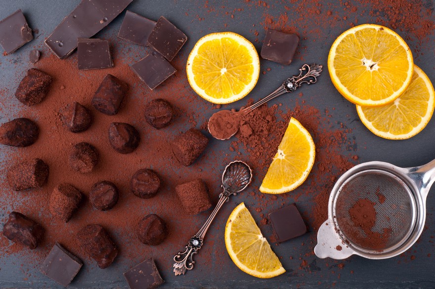 Keva - Recipes - Chocolates - Orange Peanut Butter Chocolate