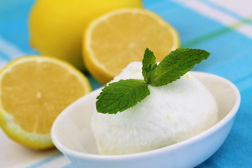 Keva - Recipes - Ice Creams - Lemon Sorbet