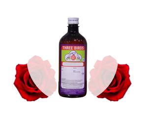Rose Liquid Flavour from Three Birds